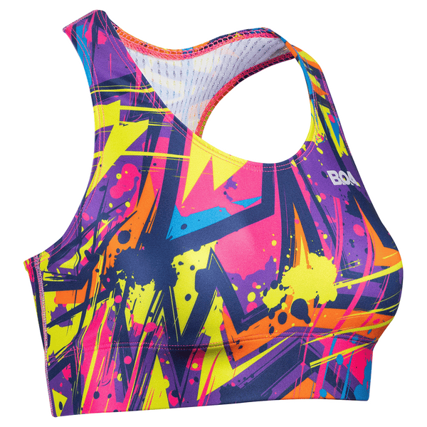 BOA Women's Flag Sports Bra : : Clothing, Shoes & Accessories