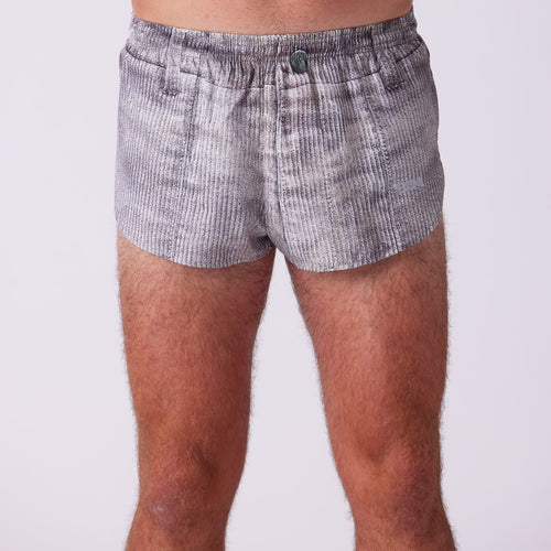 Men's Printed 1" Elite Split Shorts - Corduroy