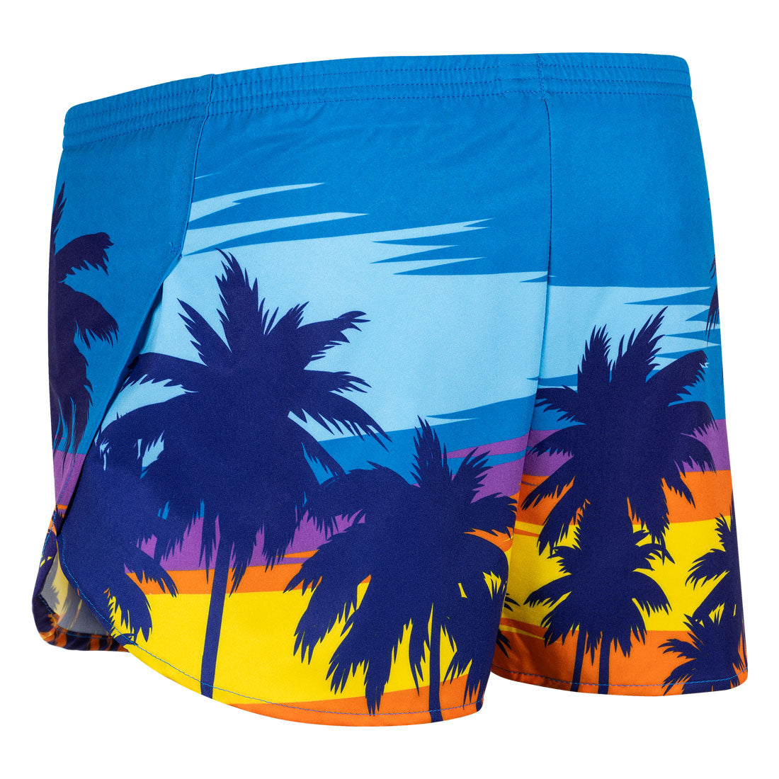 Women's 1" Elite Split Shorts - Sunrise Vibes