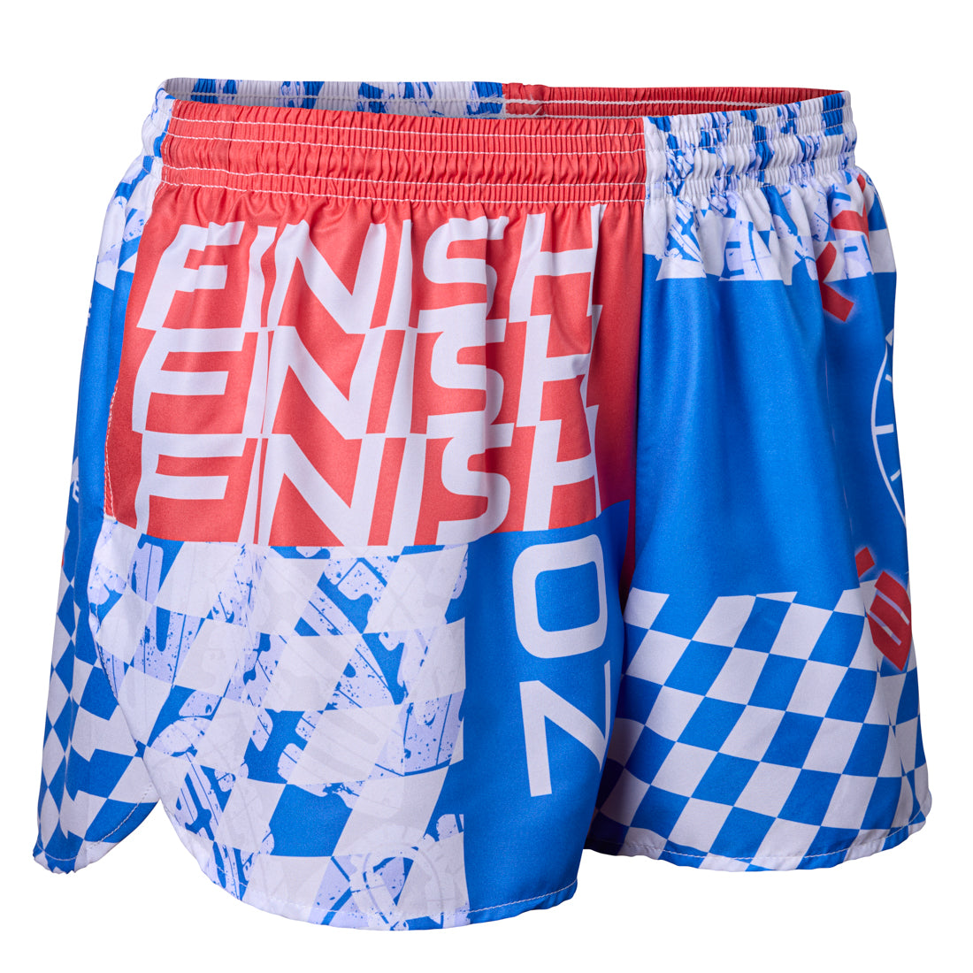 Men's Printed 3" Half Split Shorts - Finish On Empty