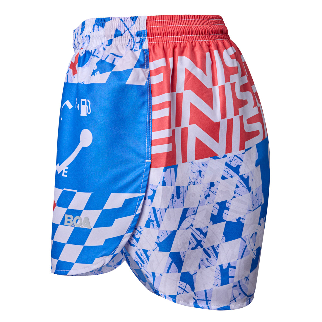 Men's Printed 3" Half Split Shorts - Finish On Empty