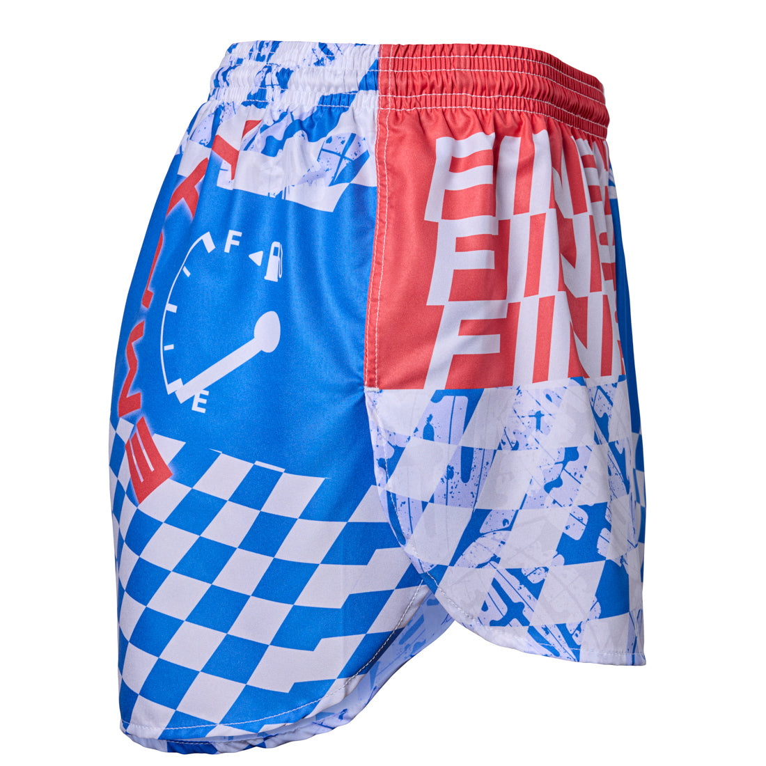 Men's Printed 3" Half Split Shorts - Finish On Empty