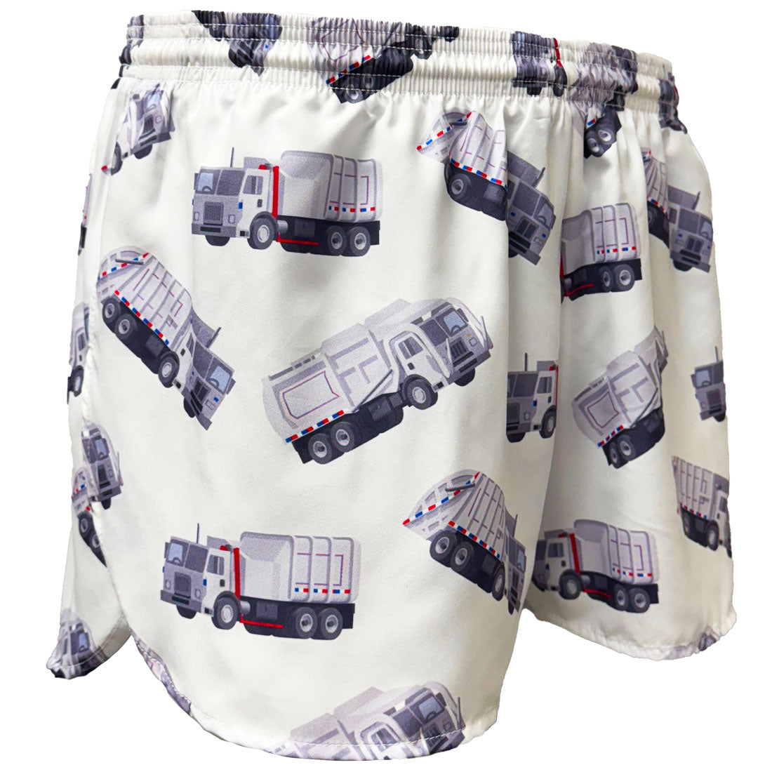 Men's Printed 3" Half Split Shorts - Garbage