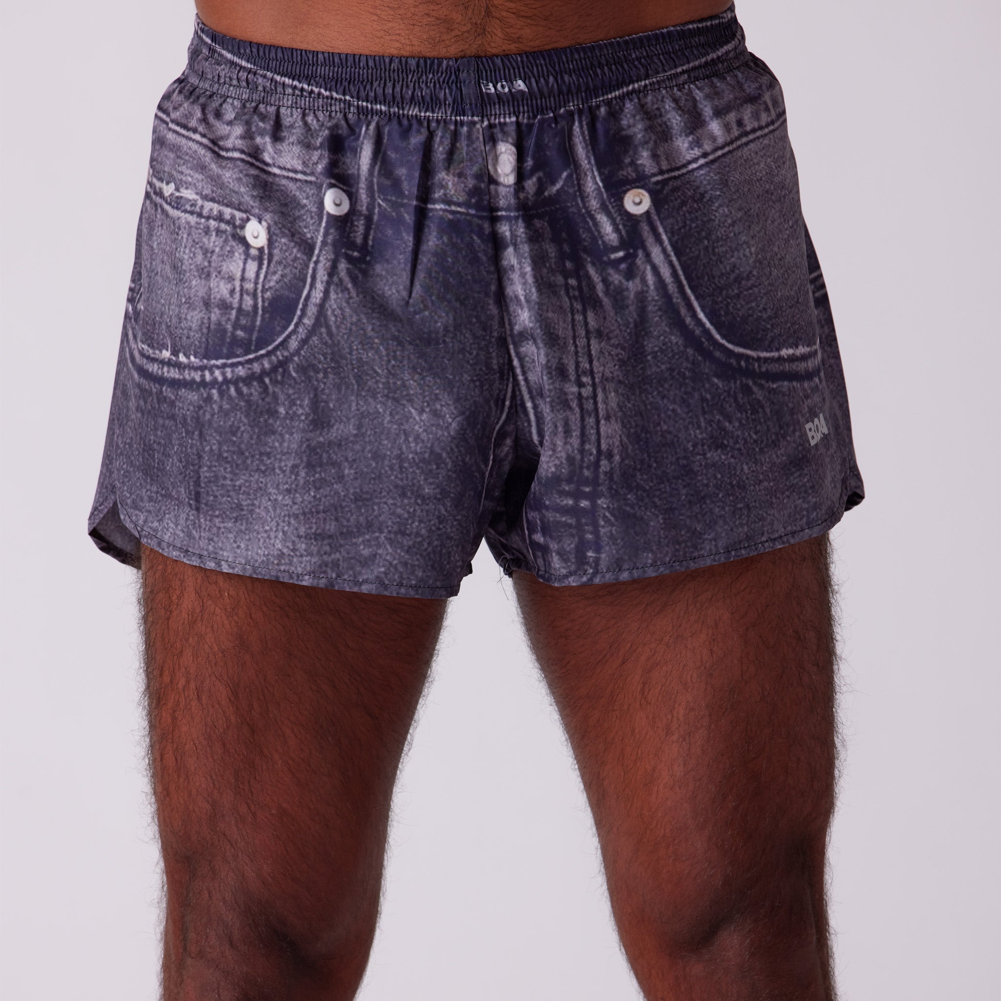 Men's Printed 3" Half Split Shorts - Mens Jort