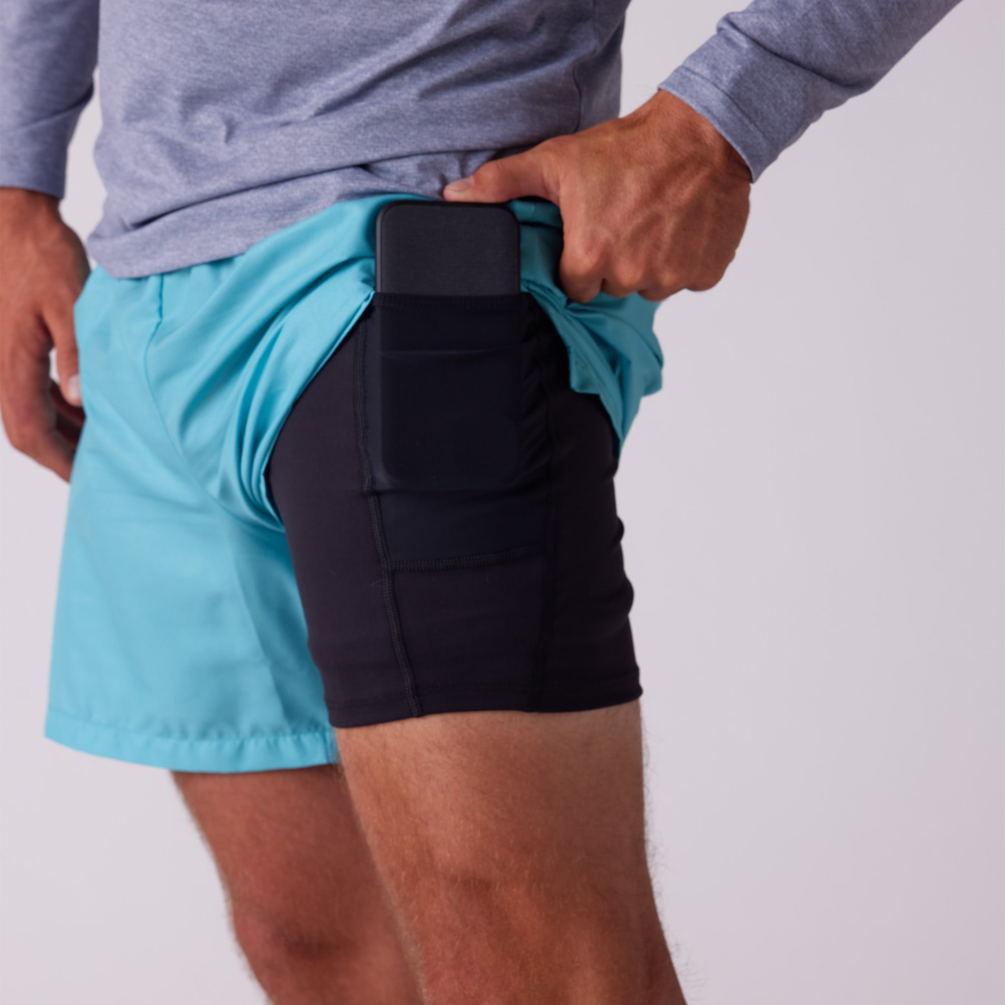 Men's 5" Pack Mule Short - Seafoam