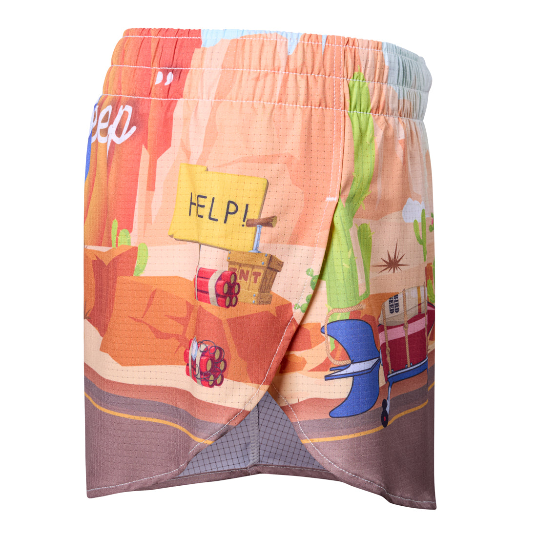 Women's AeroPro 3" Split Shorts - The Chase