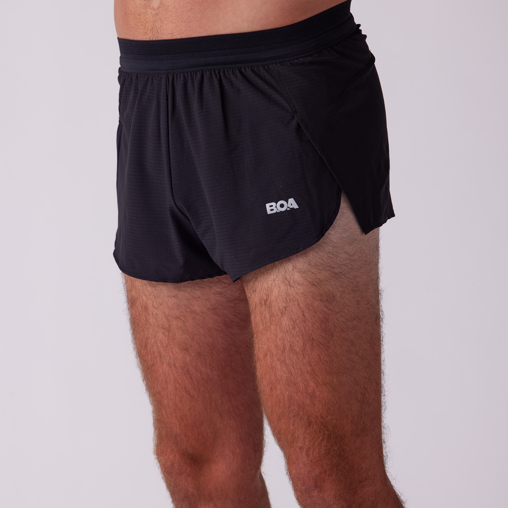 Men's Blaze 2" Lined Full Split Short - Black