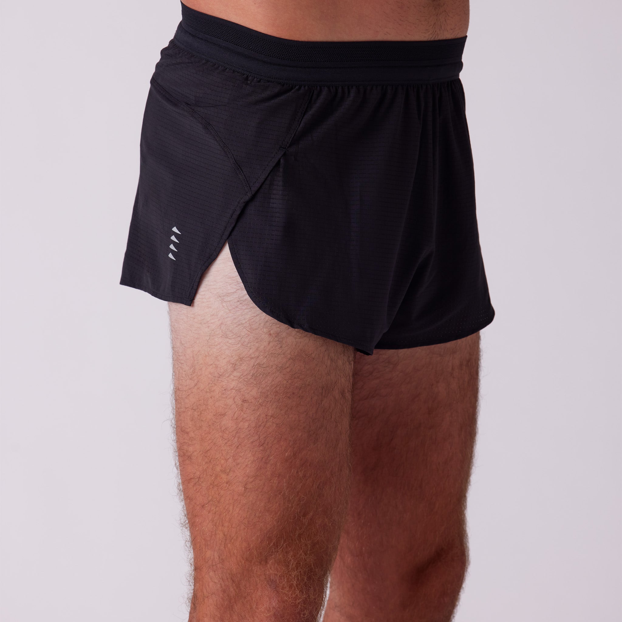 Men's Blaze 2" Lined Full Split Short - Black