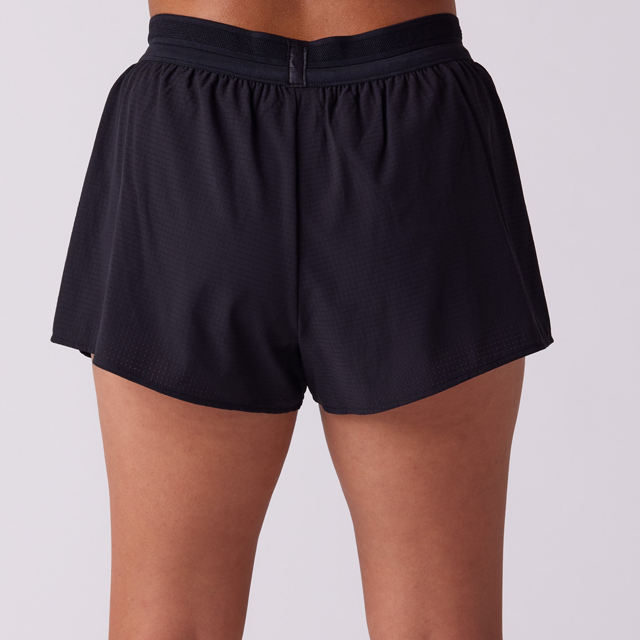 Women's Pace 2" Lined Full Split Short - Black