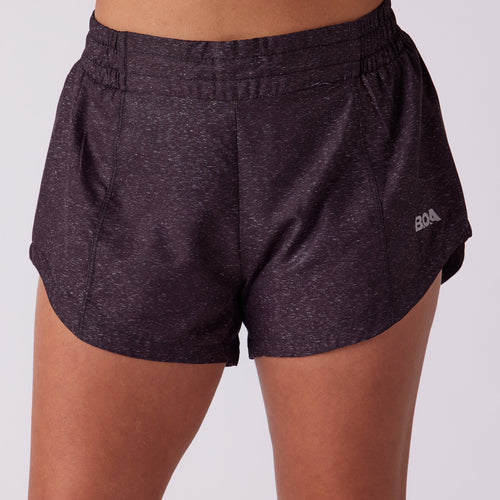 Women's Swift 3" Lined Short - Heather Black