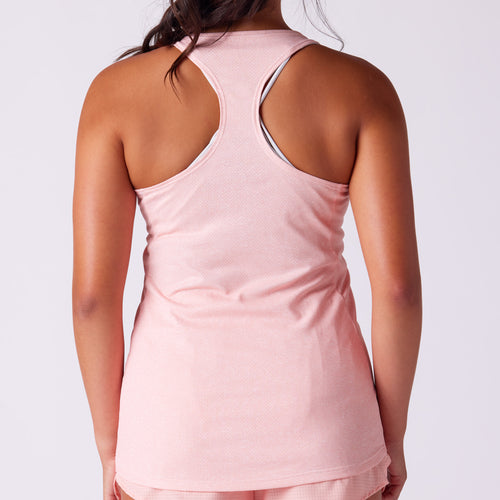 Women's Vapor Lite Tempo Tank - Heather Buff