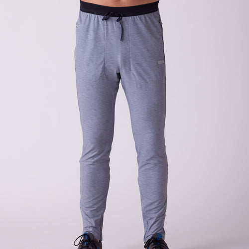 Men's Jet Run Pant + - Heather Grey