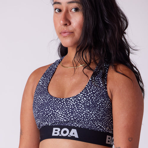 Women's Fly Sports Bra - Cheetah