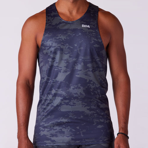 Men's Competitor Lite Printed Singlet - Camouflage