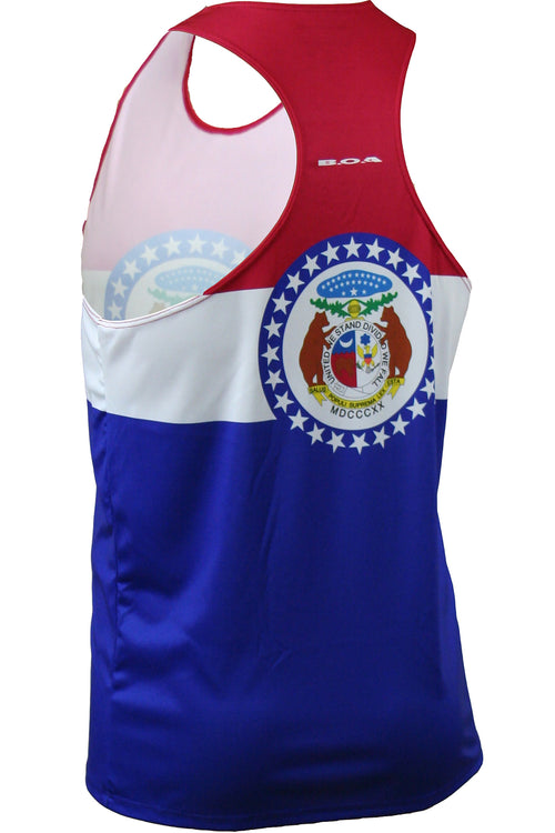 Men's Competitor Lite Printed Singlet - Missouri