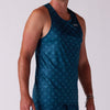 Men's Competitor Lite Printed Singlet - Stars