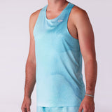 Men's Competitor Lite Printed Singlet - Topographic