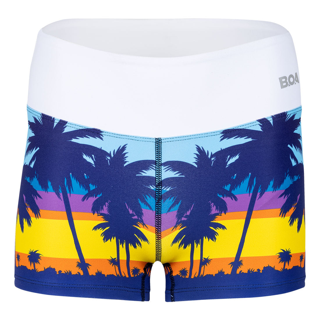 Printed Fit Short - Sunrise Vibes