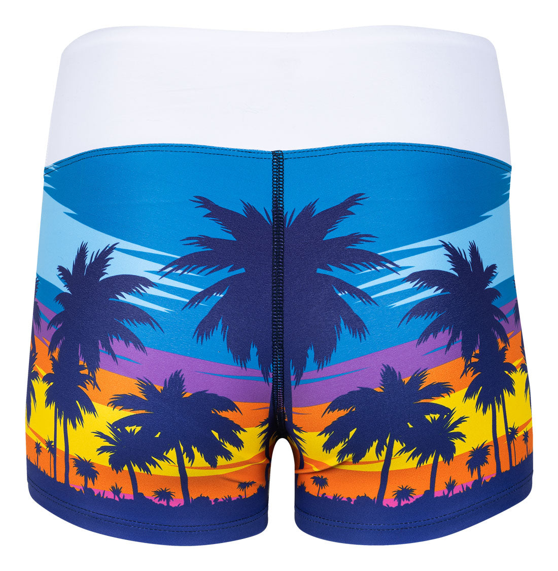 Printed Fit Short - Sunrise Vibes