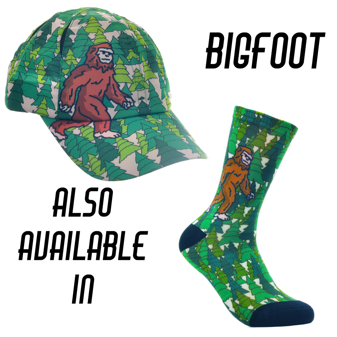 Men's Printed 1" Elite Split Shorts - Bigfoot