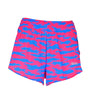 Women's Aeropro 3" Split Shorts - Torn Camo Pink/Blue