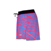 Men's Aeropro 3" Half Split Shorts - Torn Camo Pink/Blue