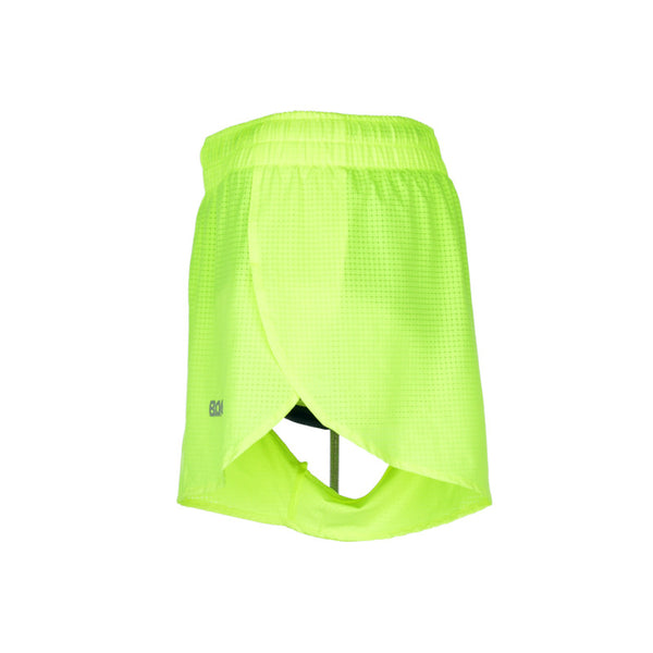 Women's AeroPro 3" Split Shorts - Neon Yellow