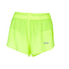 Women's AeroPro 3" Split Shorts - Neon Yellow