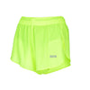 Women's AeroPro 3" Split Shorts - Neon Yellow