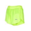 Women's AeroPro 3" Split Shorts - Neon Yellow