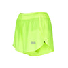 Women's AeroPro 3" Split Shorts - Neon Yellow