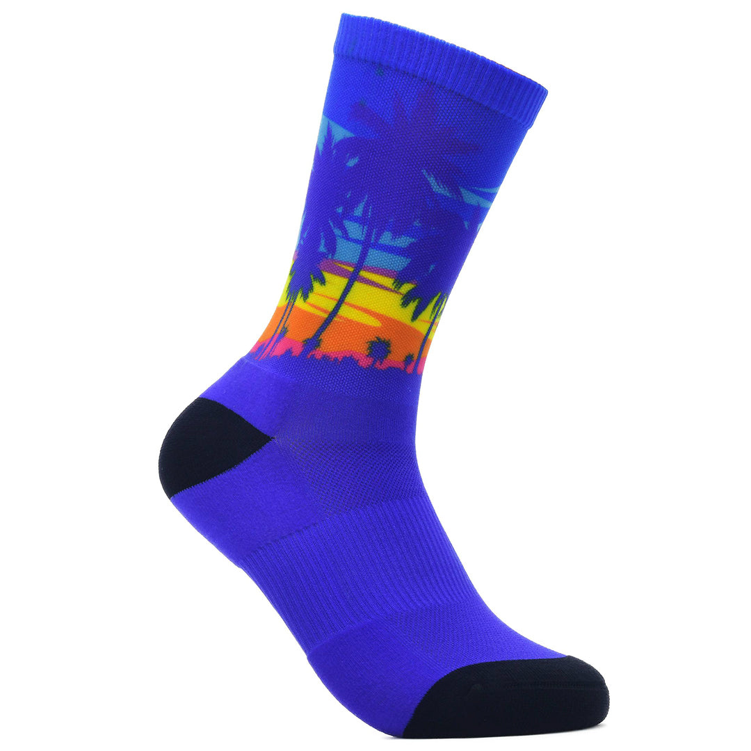 Unisex Crew Sock - Sunrise Vibes