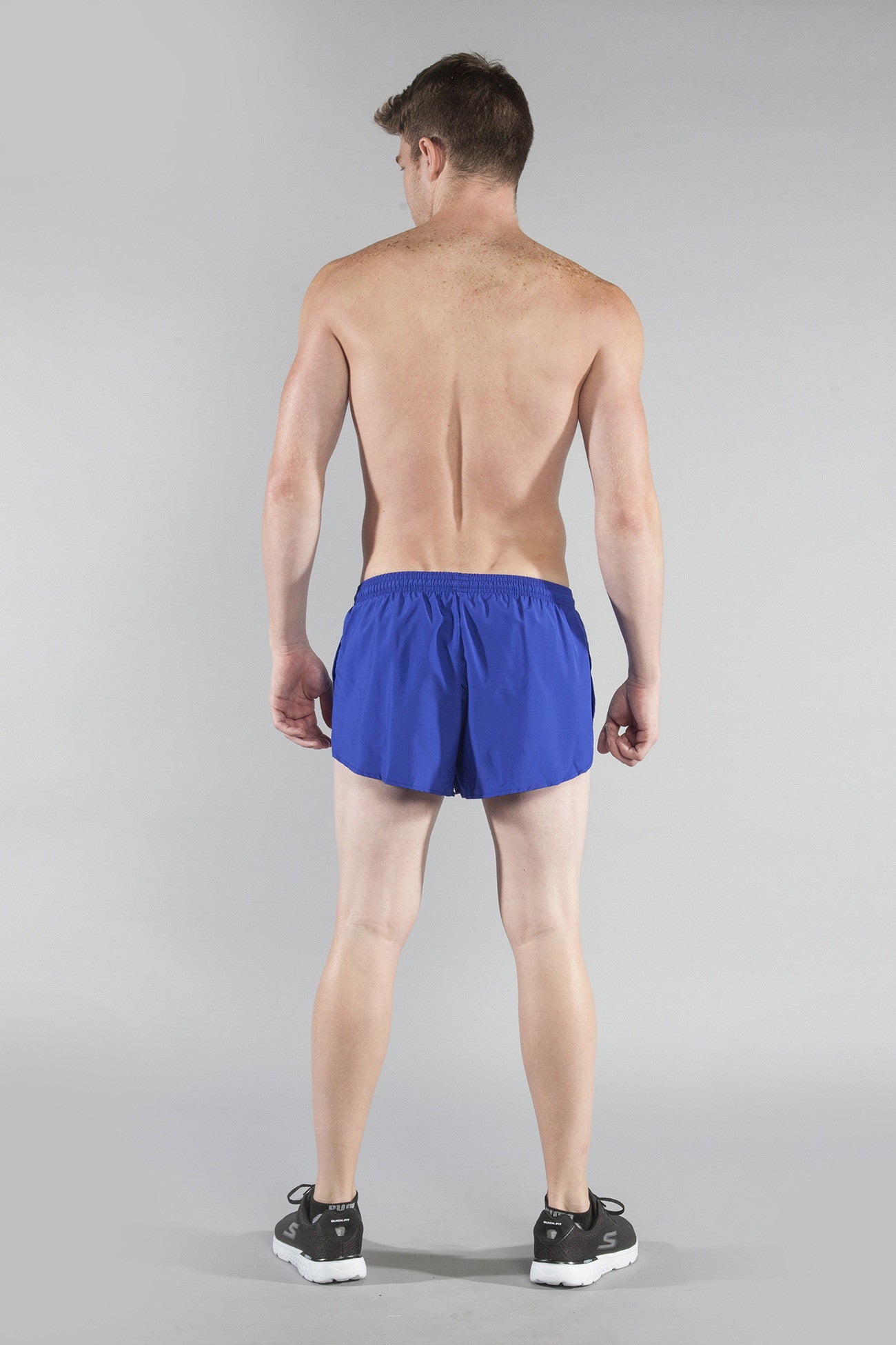 MENS 1" ELITE SPLIT RUNNING SHORT- ROYAL - BOAUSA