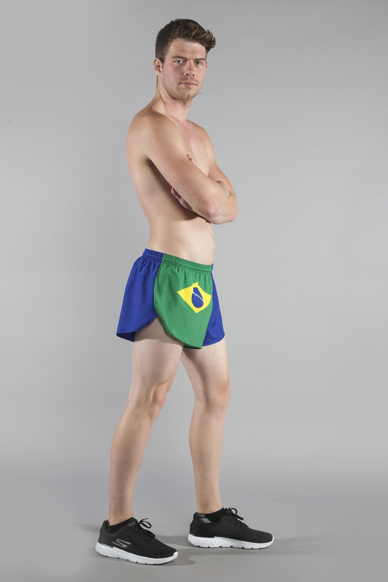 MEN'S 1" ELITE SPLIT SHORT- BRAZIL - BOAUSA