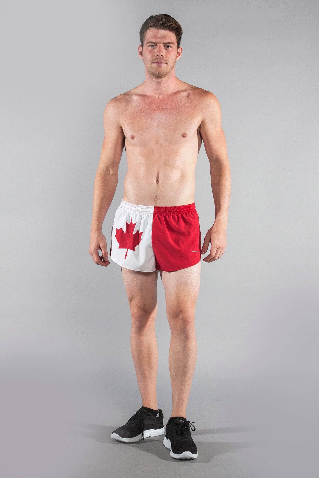 Men's Flag 1" Elite Split Shorts [C] - Canada