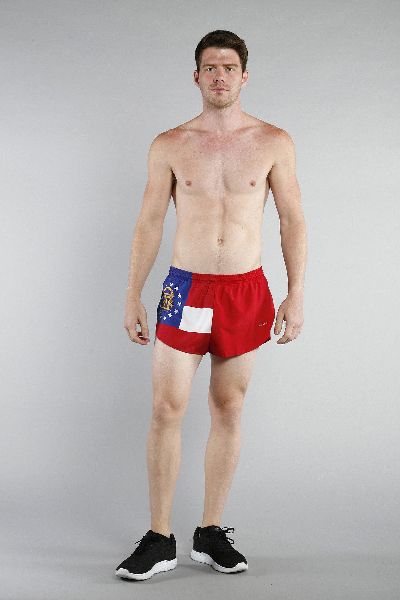 MEN'S 1" ELITE SPLIT SHORT- GEORGIA - BOAUSA