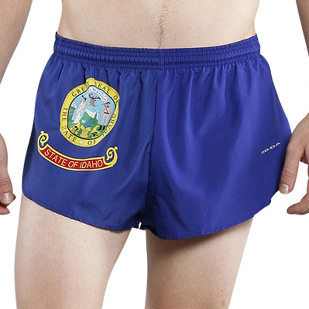 Men's Flag 1" Elite Split Shorts [G-I] - Idaho