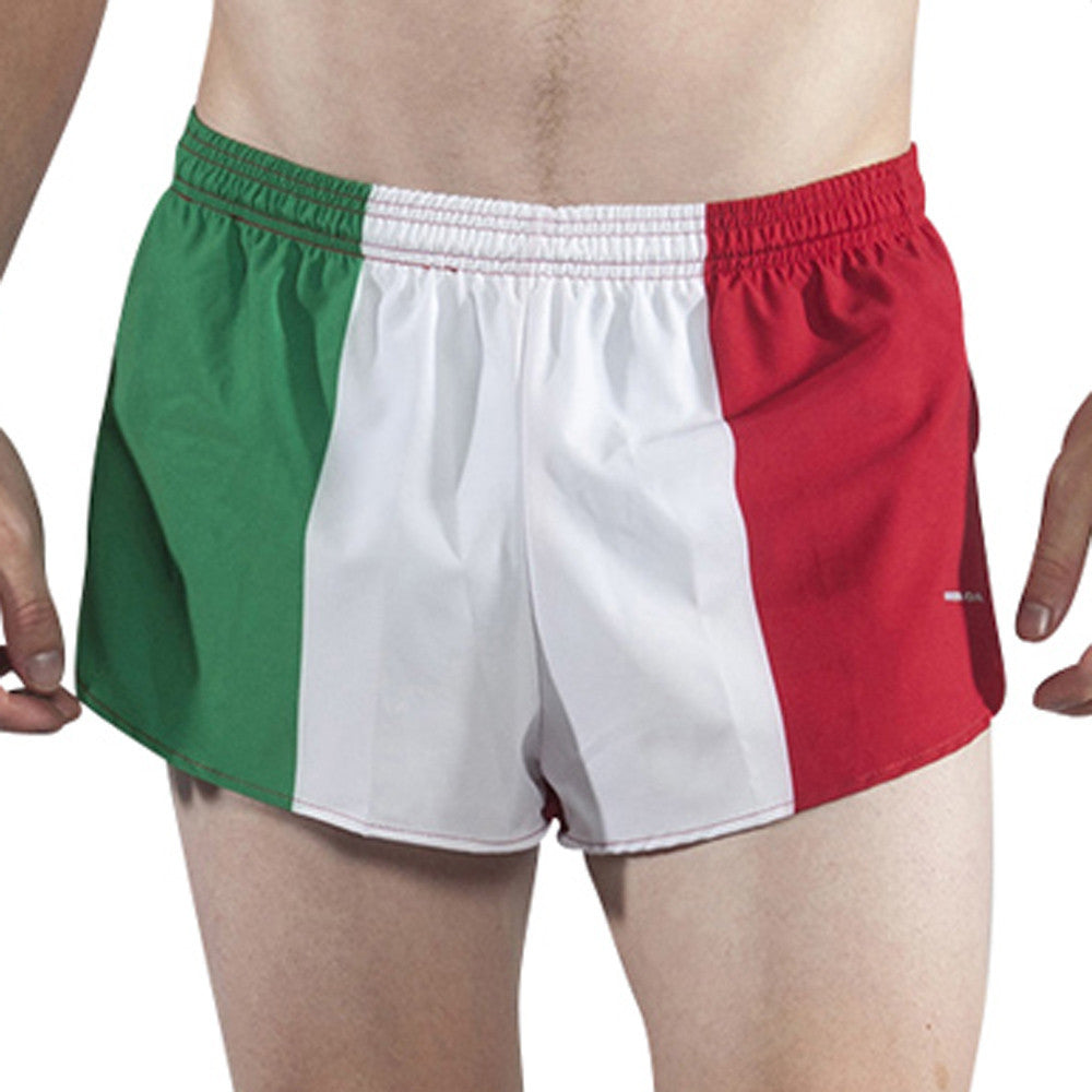 Men's Flag 1" Elite Split Shorts - Italy