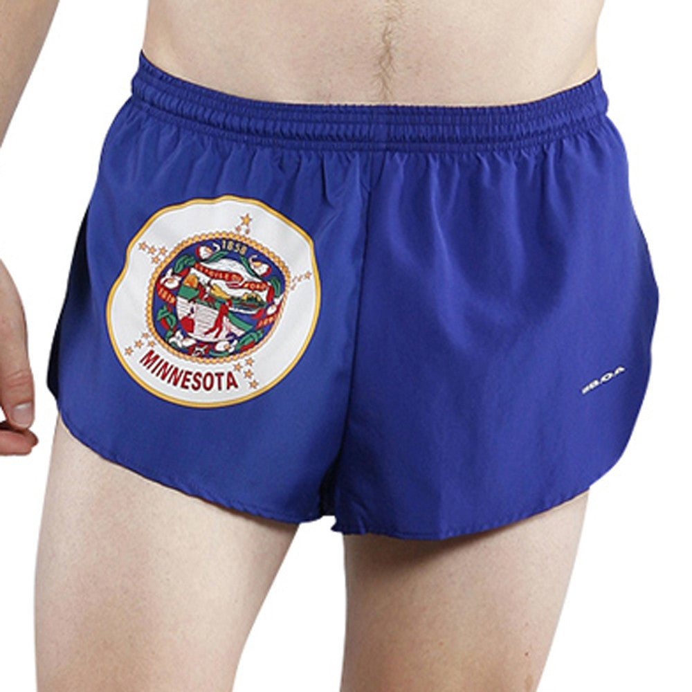 Men's Flag 1" Elite Split Shorts - Minnesota