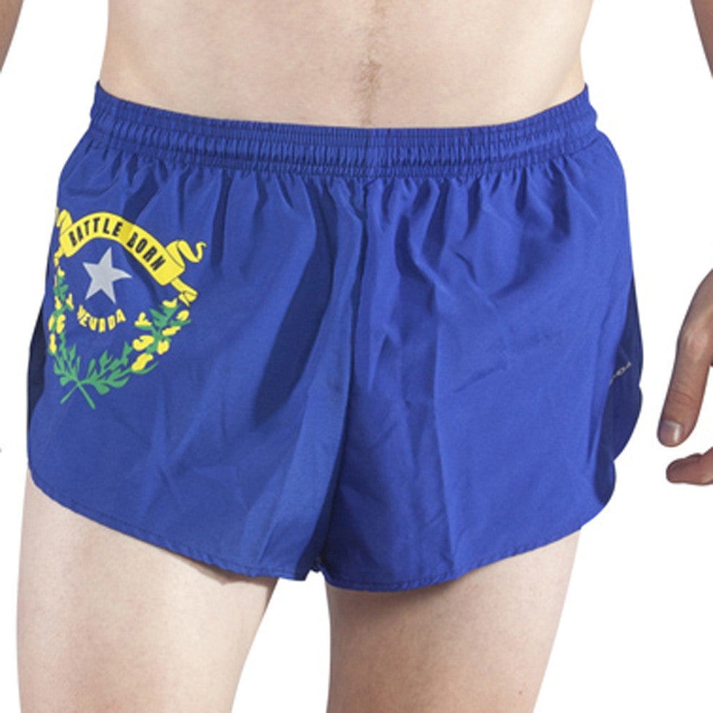 Men's Flag 1" Elite Split Shorts - Nevada