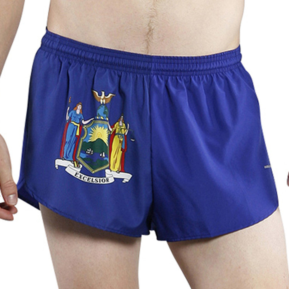 Men's Flag 1" Elite Split Shorts - New York