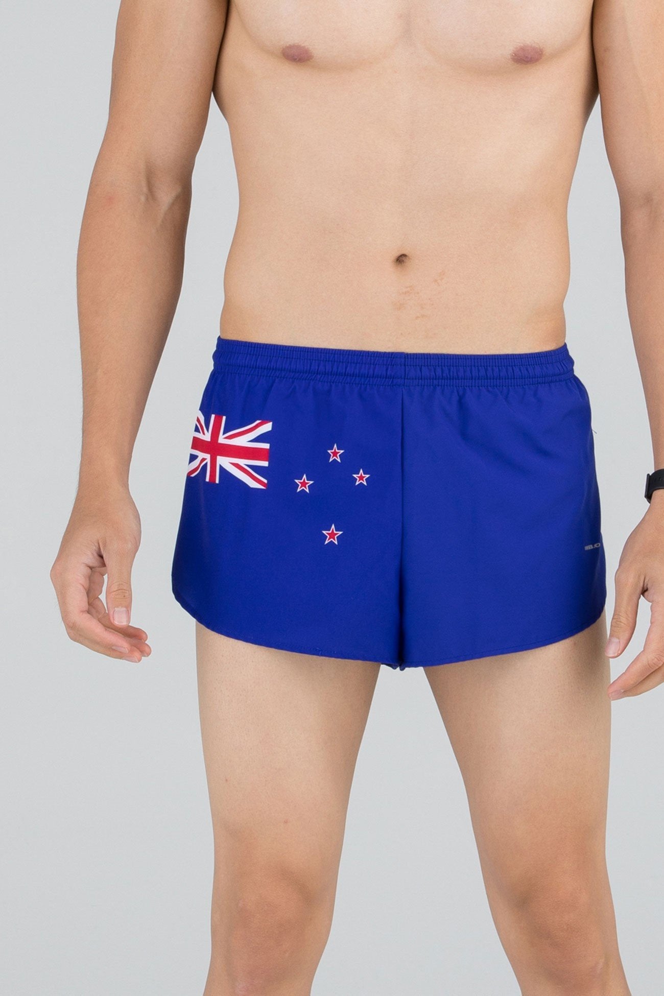 Men's Flag 1" Elite Split Shorts - New Zealand