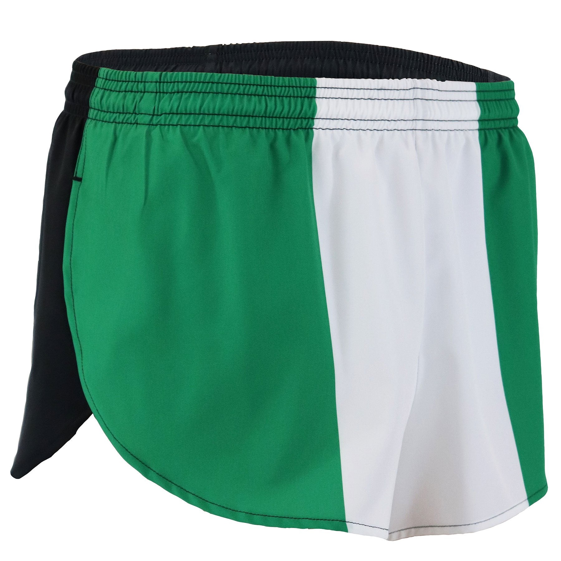 Men's Flag 1" Elite Split Shorts - Nigeria