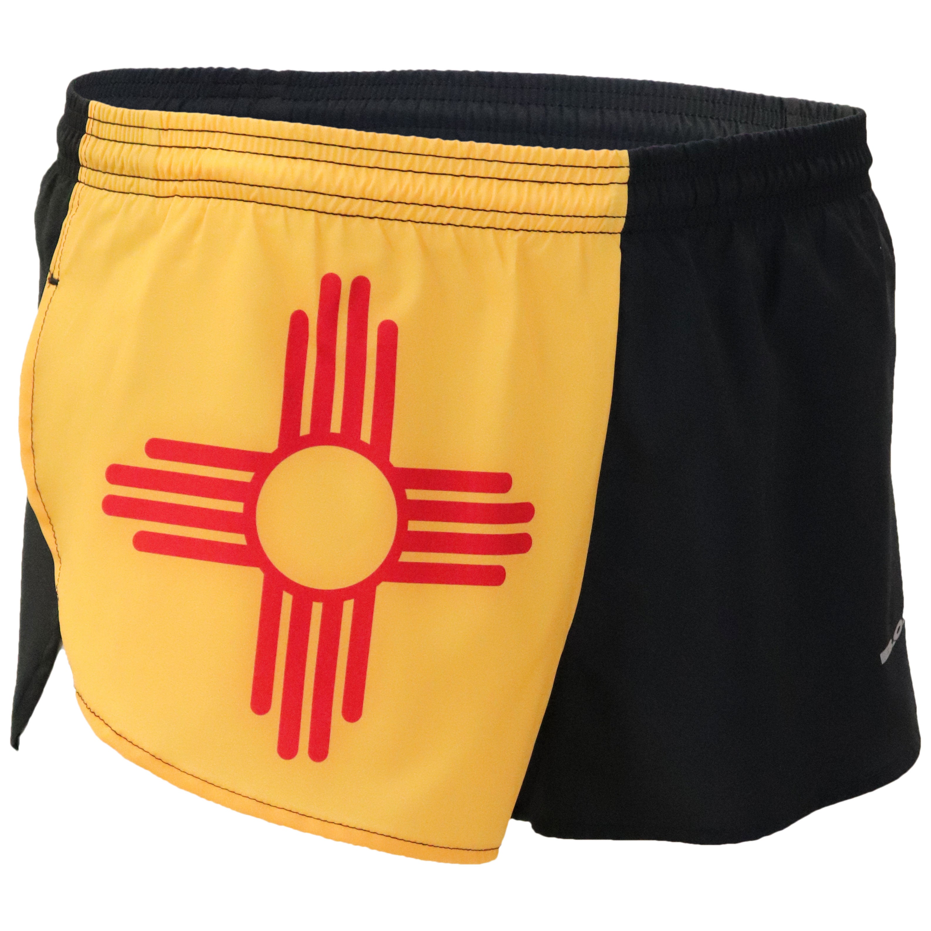 Men's Flag 1" Elite Split Shorts - New Mexico