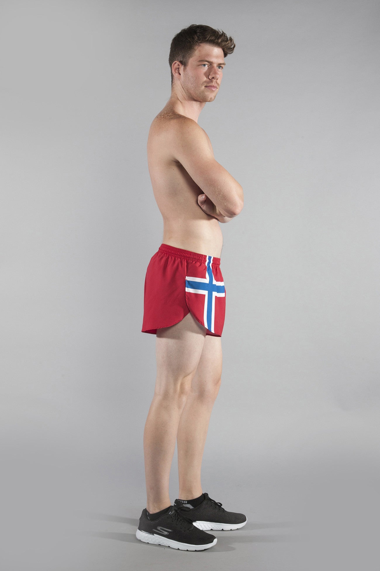 MEN'S 1" ELITE SPLIT SHORT- NORWAY - BOAUSA