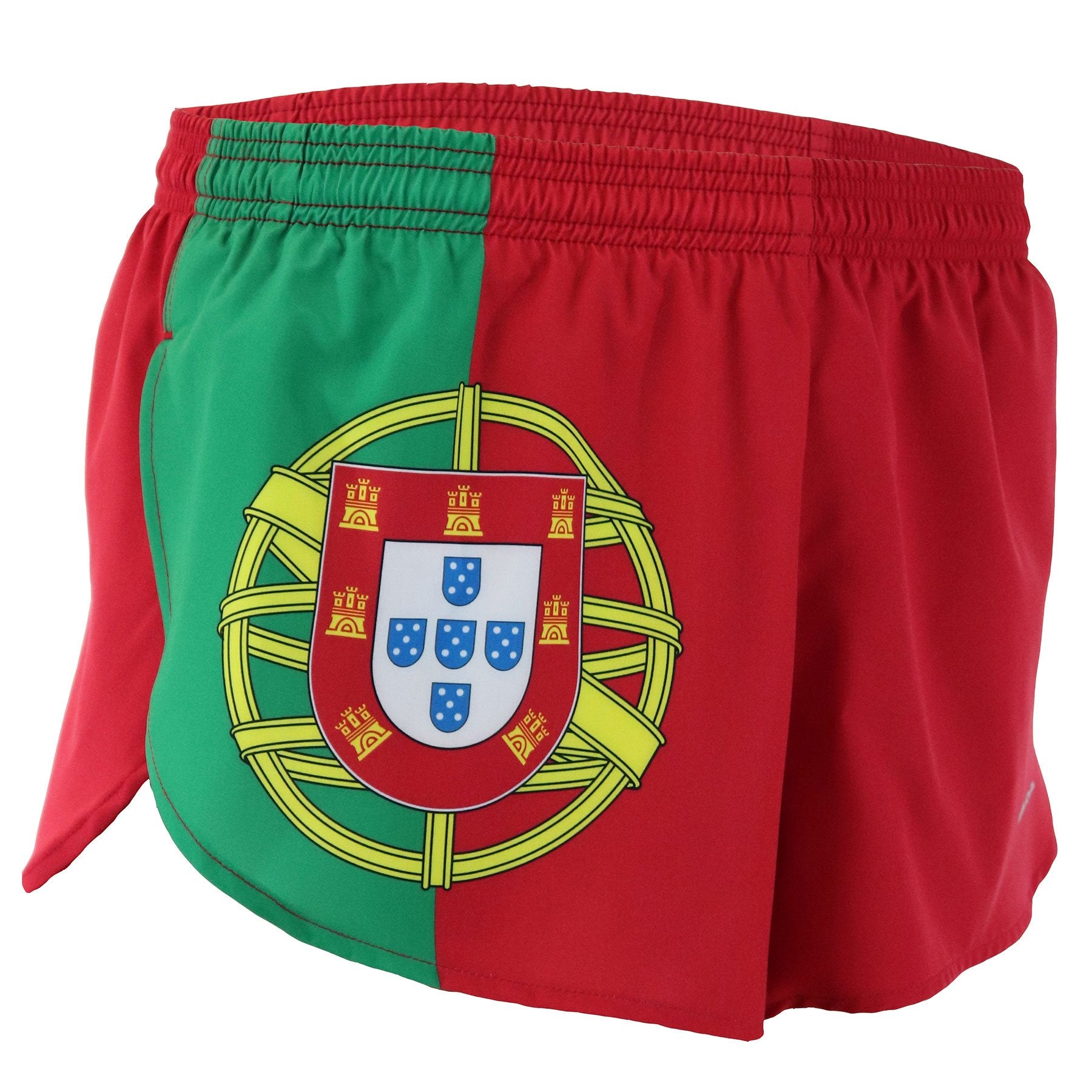 Men's Flag 1" Elite Split Shorts - Portugal