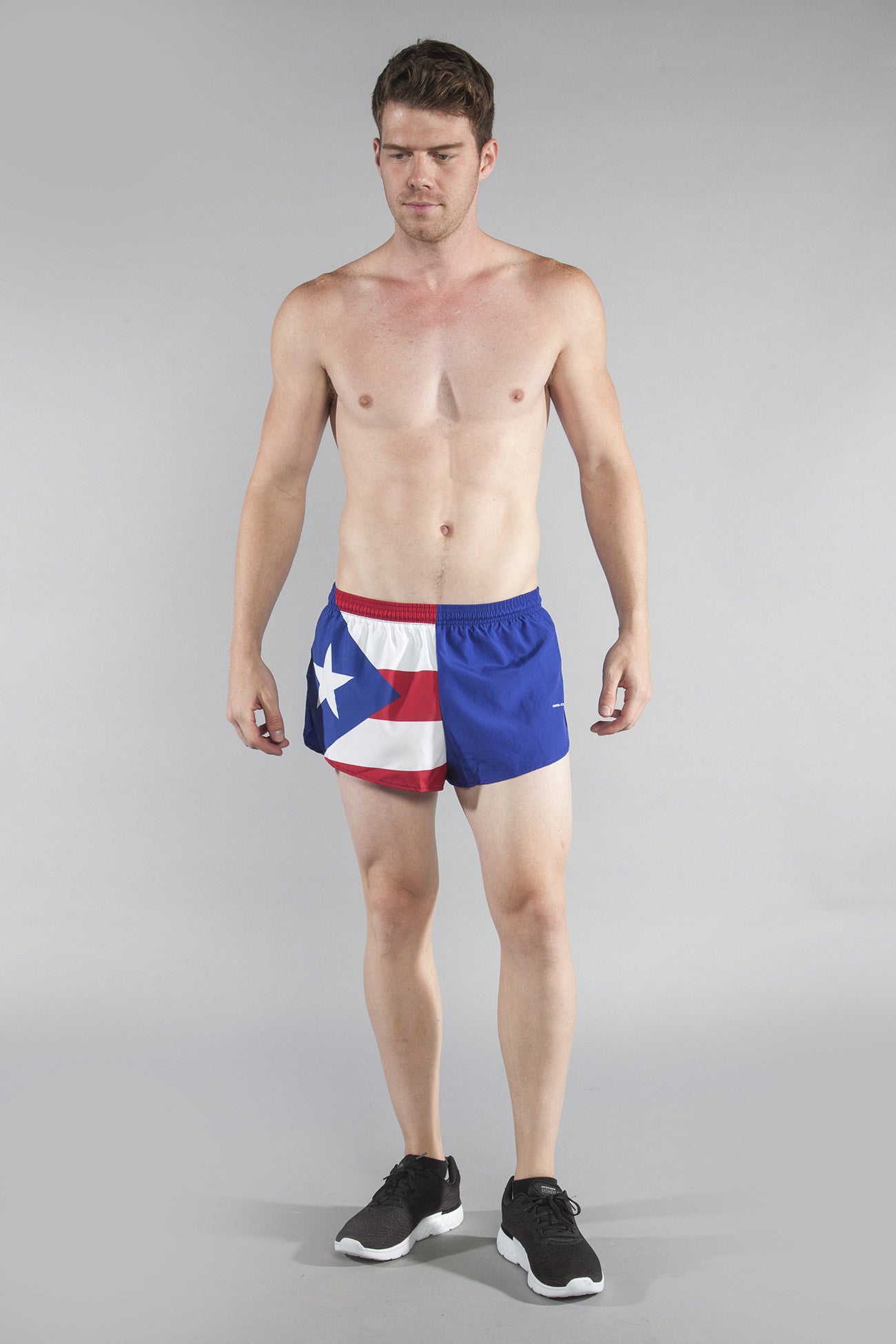 MEN'S 1" ELITE SPLIT SHORT- PUERTO RICO - BOAUSA