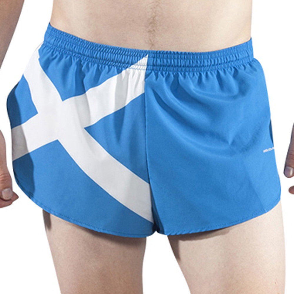 Men's Flag 1" Elite Split Shorts - Scotland