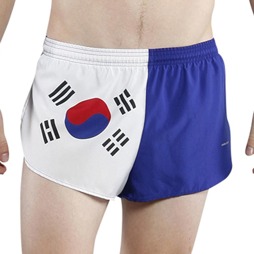 Men's Flag 1" Elite Split Shorts - South Korea