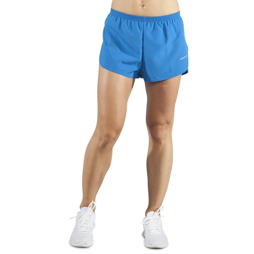 Women's Solid 1" Elite Split Shorts - Cobalt